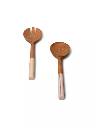 FYNCH-HATTON | Juego de servir ensalada de 2 piezas KISHA Salvia | gelb